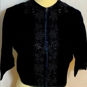 Black Cashmere Vintage Sweater